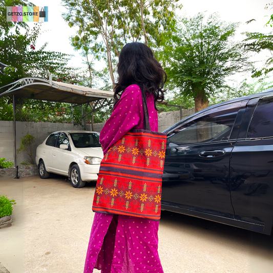 TB001 - Vibrant Art Tote Bag