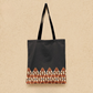 TB024 - Brown Pattern Tote Bag