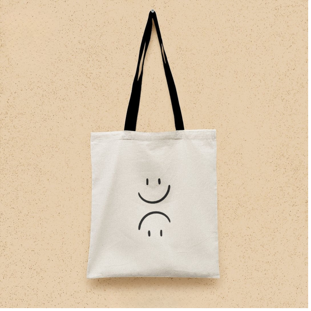 TB011 - Smiley Tote Bag