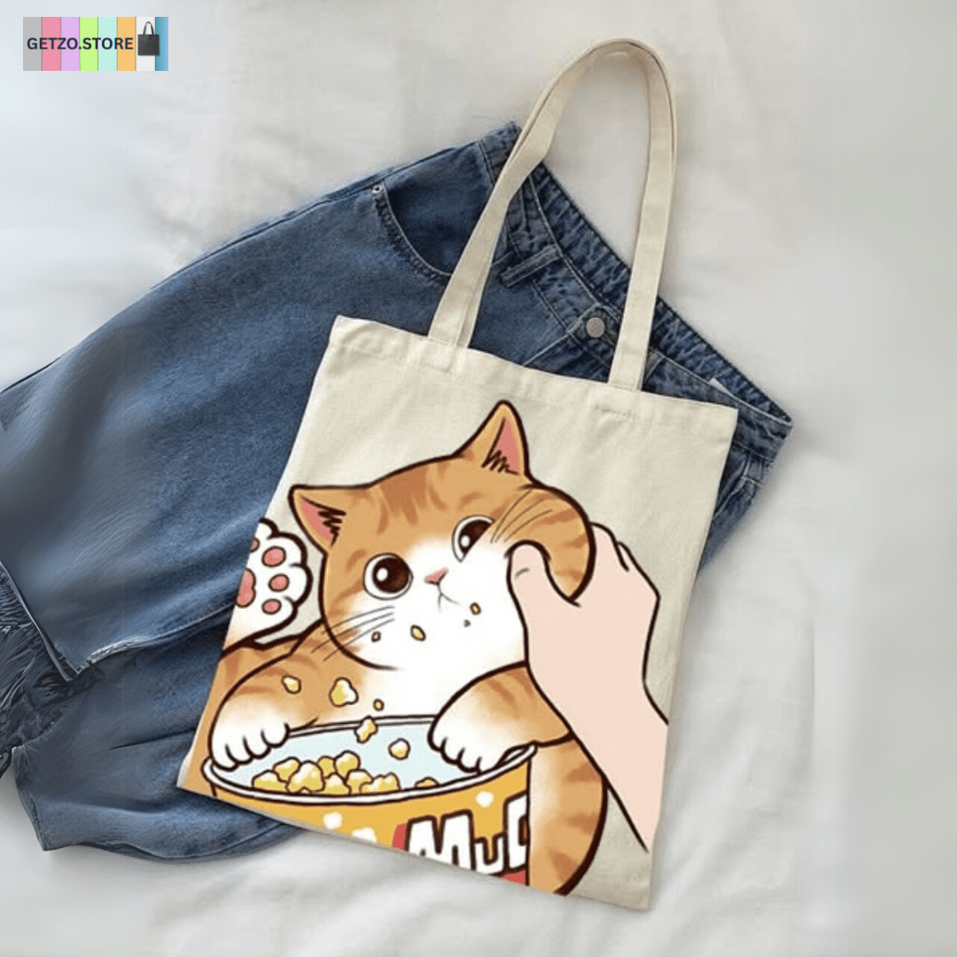 TB048 Meow Tote Bag