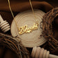 Bottom Heart Style Name Necklace