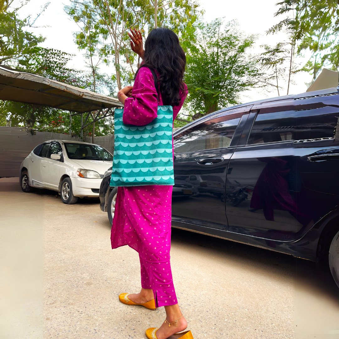 TB026 - Fondo Retro Tote Bag